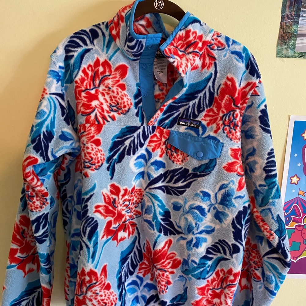 Patagonia button fleece